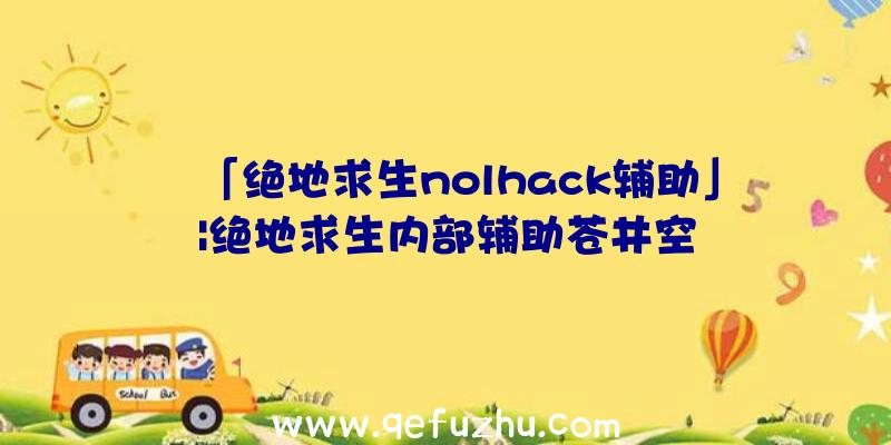 「绝地求生nolhack辅助」|绝地求生内部辅助苍井空